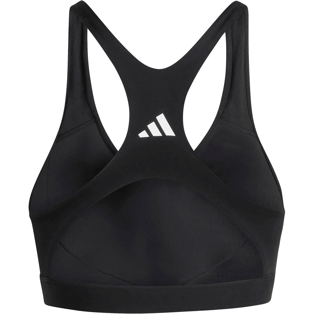 adidas sujetadores deportivos OPTIME ESSENTIALS NEGRO 03