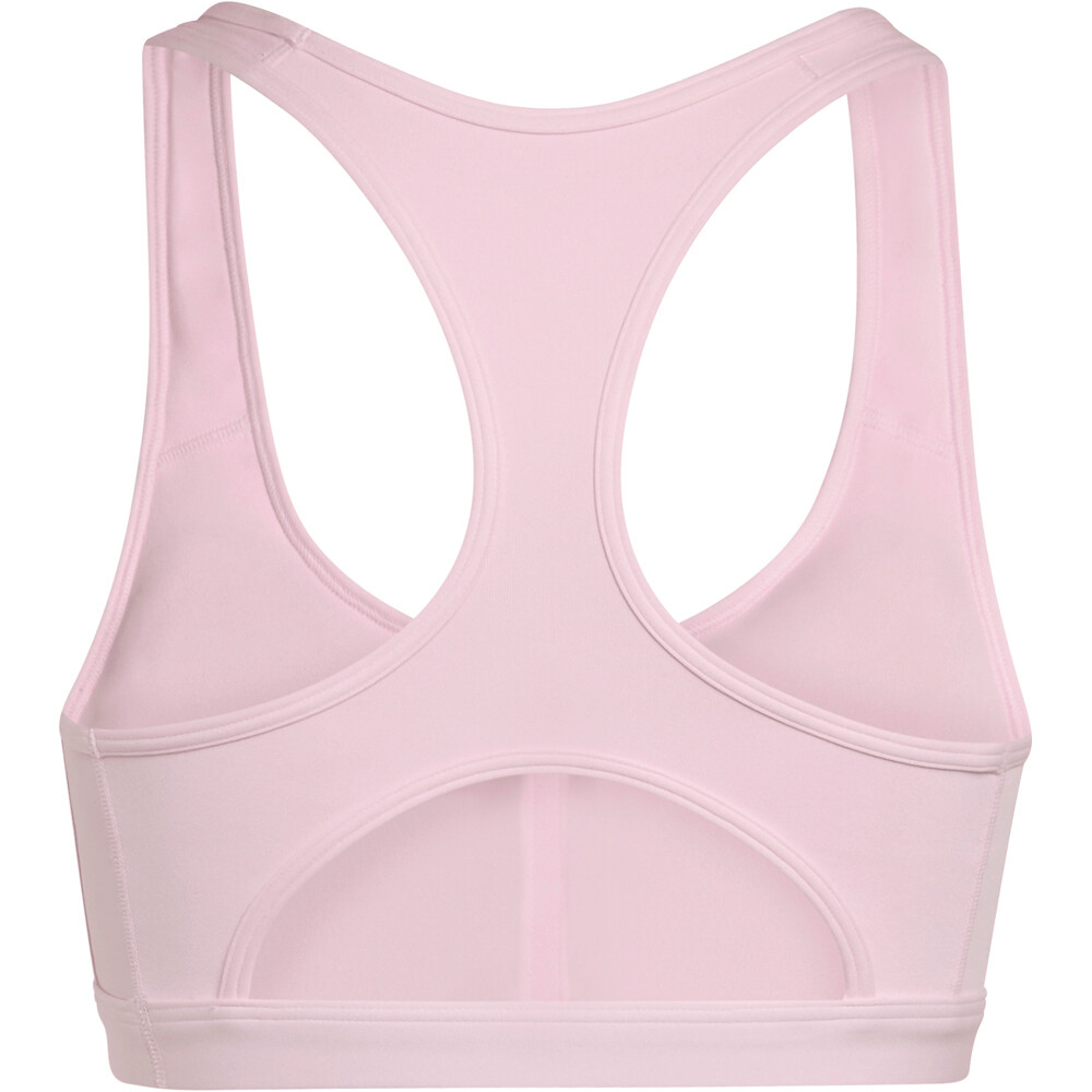adidas sujetadores deportivos OPTIME ESSENTIALS WORKOUT 3-STRIPES MEDIUM SUPPORT ROSA 05