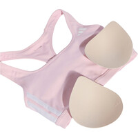 adidas sujetadores deportivos OPTIME ESSENTIALS WORKOUT 3-STRIPES MEDIUM SUPPORT ROSA 06