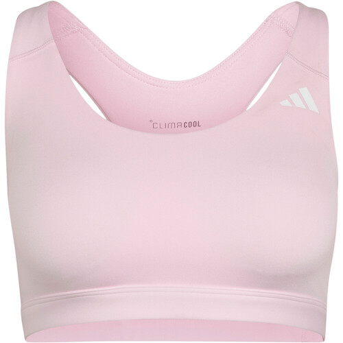 adidas sujetadores deportivos OPTIME ESSENTIALS WORKOUT MEDIUM SUPPORT ROSA