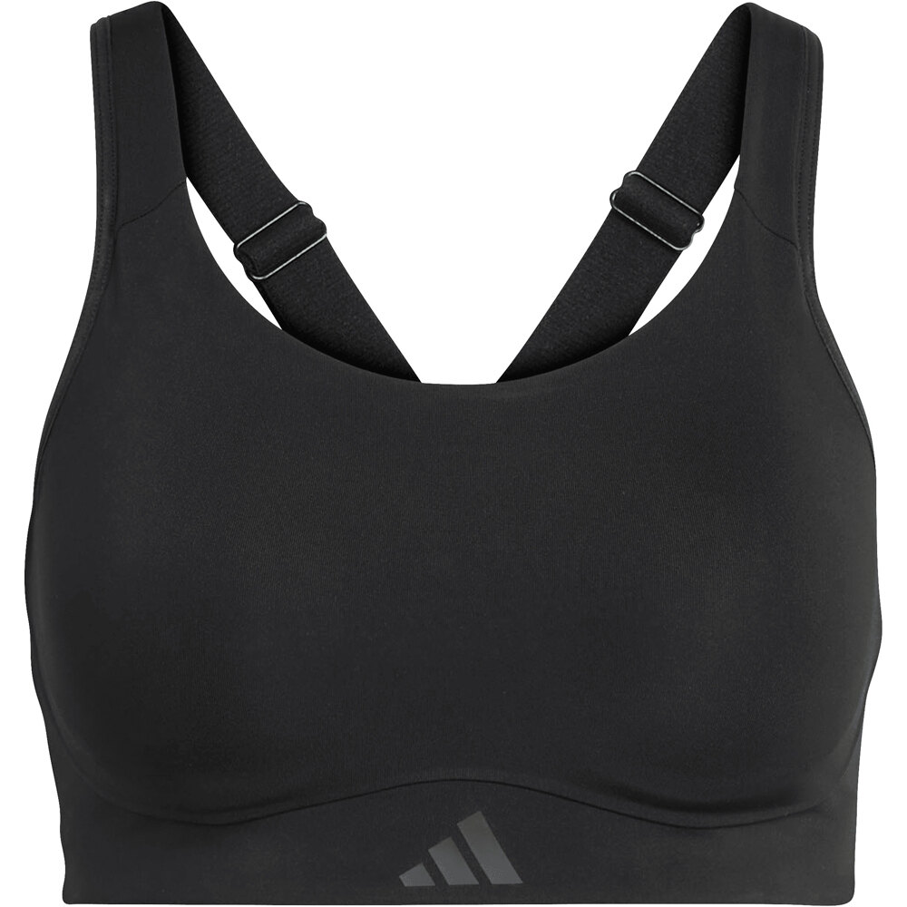 adidas sujetadores deportivos OPTIME WORKOUT HIGH SUPPORT NEGRO vista detalle