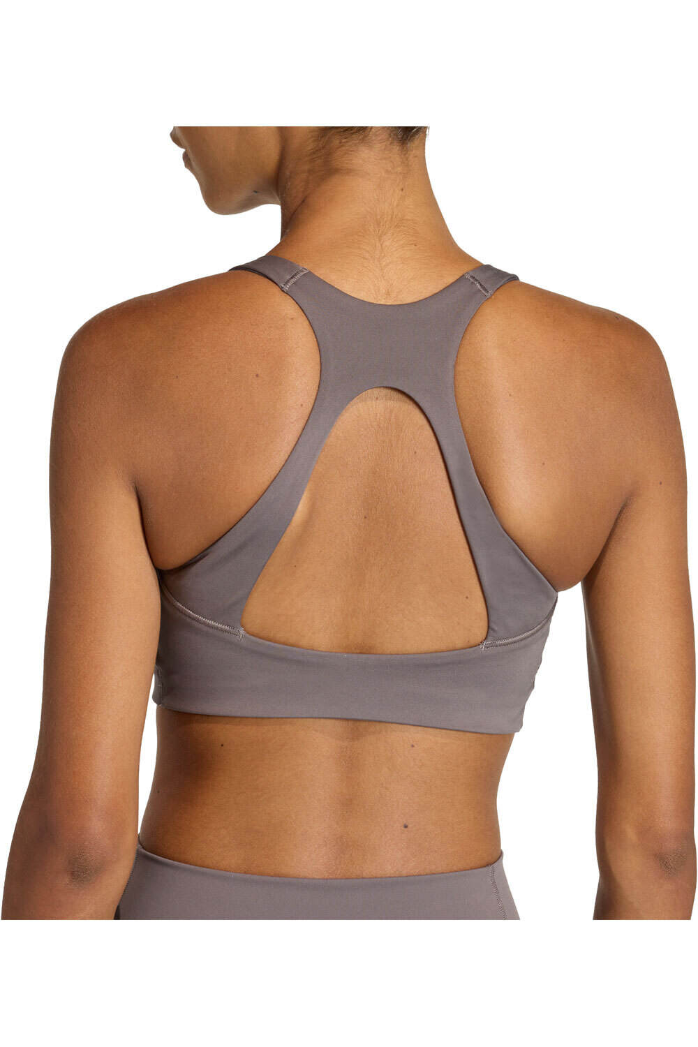 adidas sujetadores deportivos OPTIME WORKOUT MEDIUM SUPPORT MORADO vista detalle