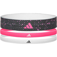 adidas varios running HAIRBANDS (GRAPHIC) SET 3 UNIDADES  vista frontal