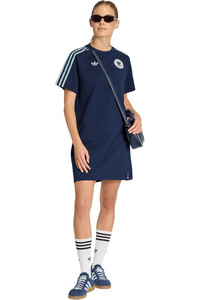adidas vestidos mujer ORIGINALS ALEMANIA AZUL vista detalle