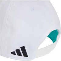 adidas visera lona AMG MERCEDES DNA BLANCO 02