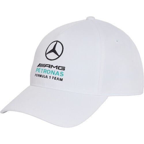 adidas visera lona AMG MERCEDES DNA BLANCO