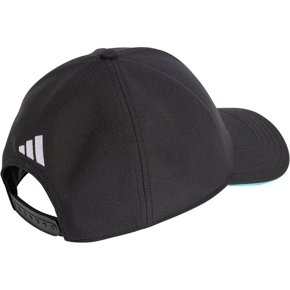 adidas visera lona AMG PETRONAS F1 TEAM BLANCO 01