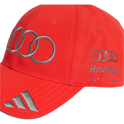 adidas visera lona AUDI REVOLUT F1 GABRIEL BORTOLETO ROJO