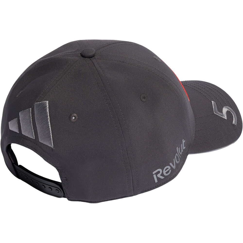 adidas visera lona AUDI REVOLUT F1 TEAM GABRIEL BORTOLETO GRIS 01