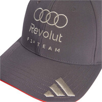 adidas visera lona AUDI REVOLUT F1 TEAM GRIS 02