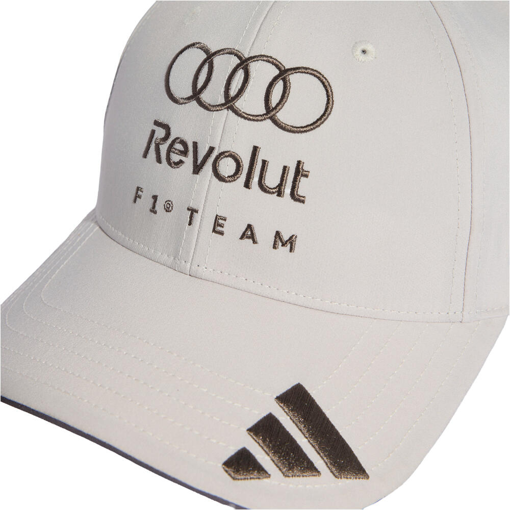 adidas visera lona AUDI REVOLUT F1 TEAM GRIS 02