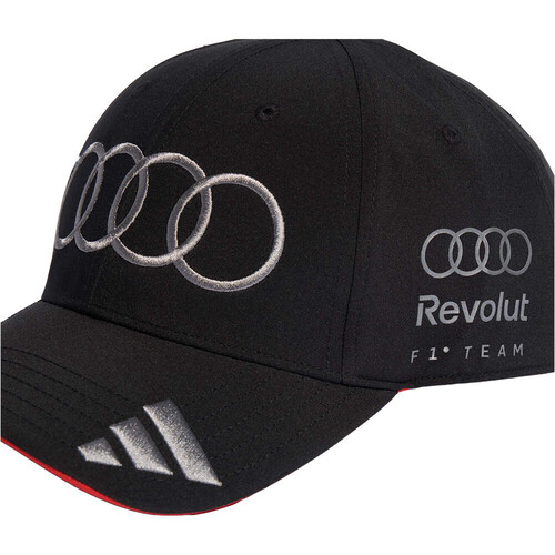 adidas visera lona AUDI REVOLUT F1 TEAM NICO HULKENBERG NEGRO