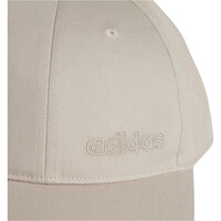 adidas visera lona BASEBALL  LINEAR OUTLINE MARRON 02