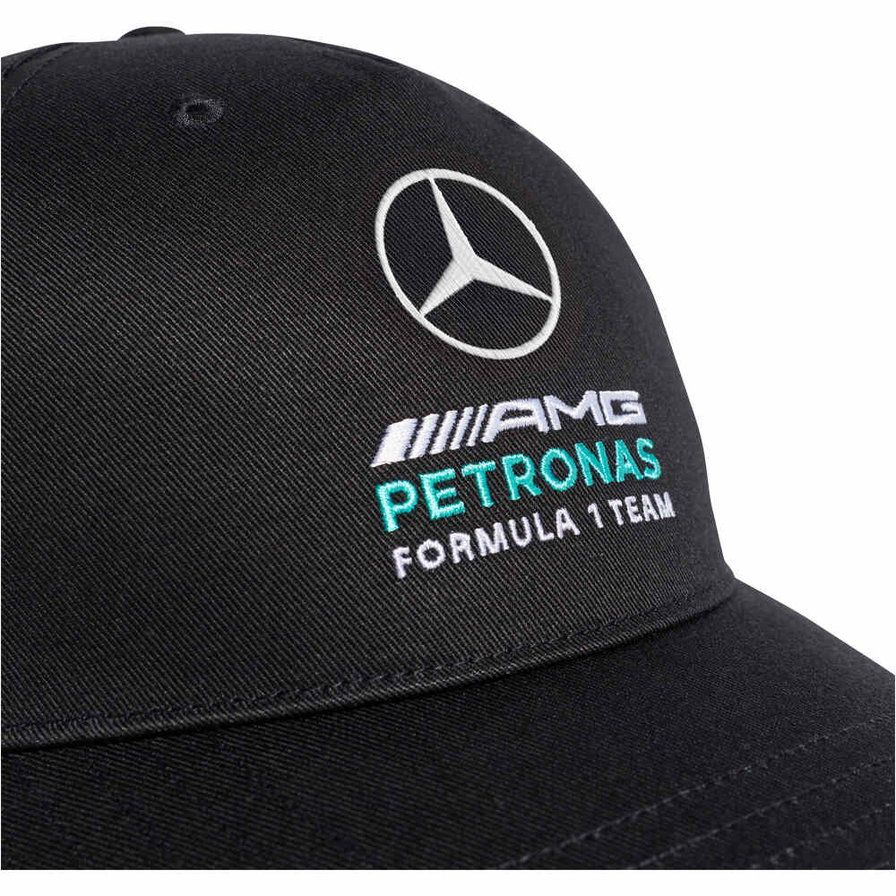 adidas visera lona MERCEDES - AMG PETRONAS FORMULA 1 TEAM DNA BASEBALL CAP NEGRO 02