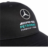 adidas visera lona MERCEDES - AMG PETRONAS FORMULA 1 TEAM DNA BASEBALL CAP NEGRO 02