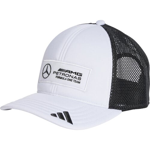 ADIDAS MERCEDES AMG PETRONAS LOGO blanco