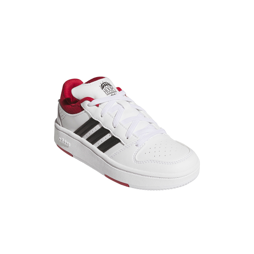 adidas Zap. Basket Baja Inf HOOPS CLASSIC BLANCO lateral interior