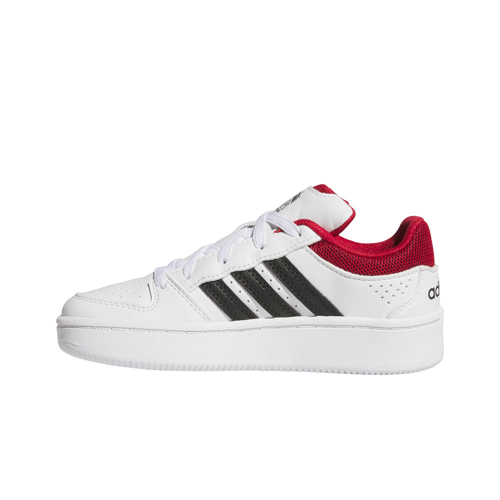 adidas Zap. Basket Baja Inf HOOPS CLASSIC BLANCO puntera