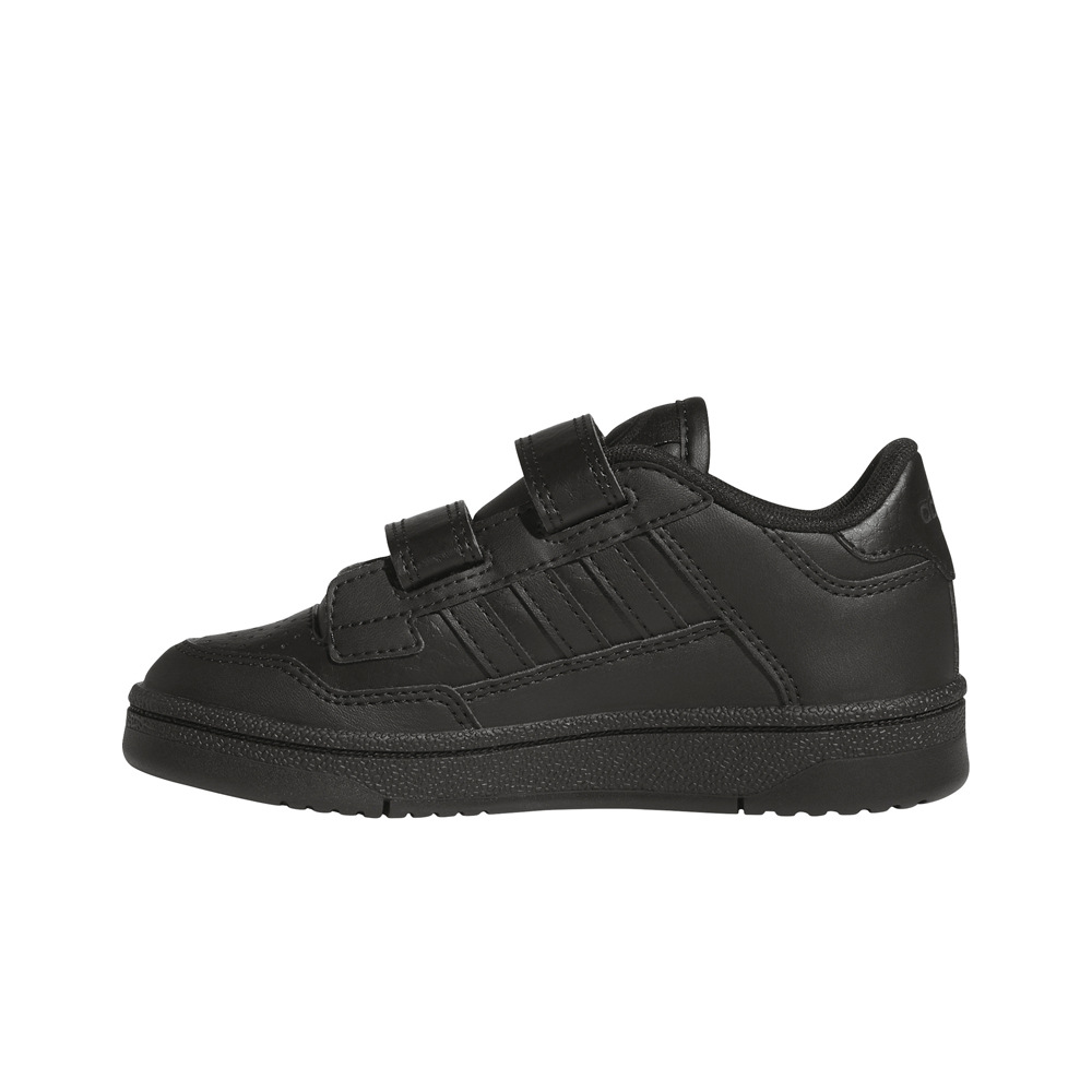adidas Zap. Basket Baja Inf RAPID COURT NEGRO puntera