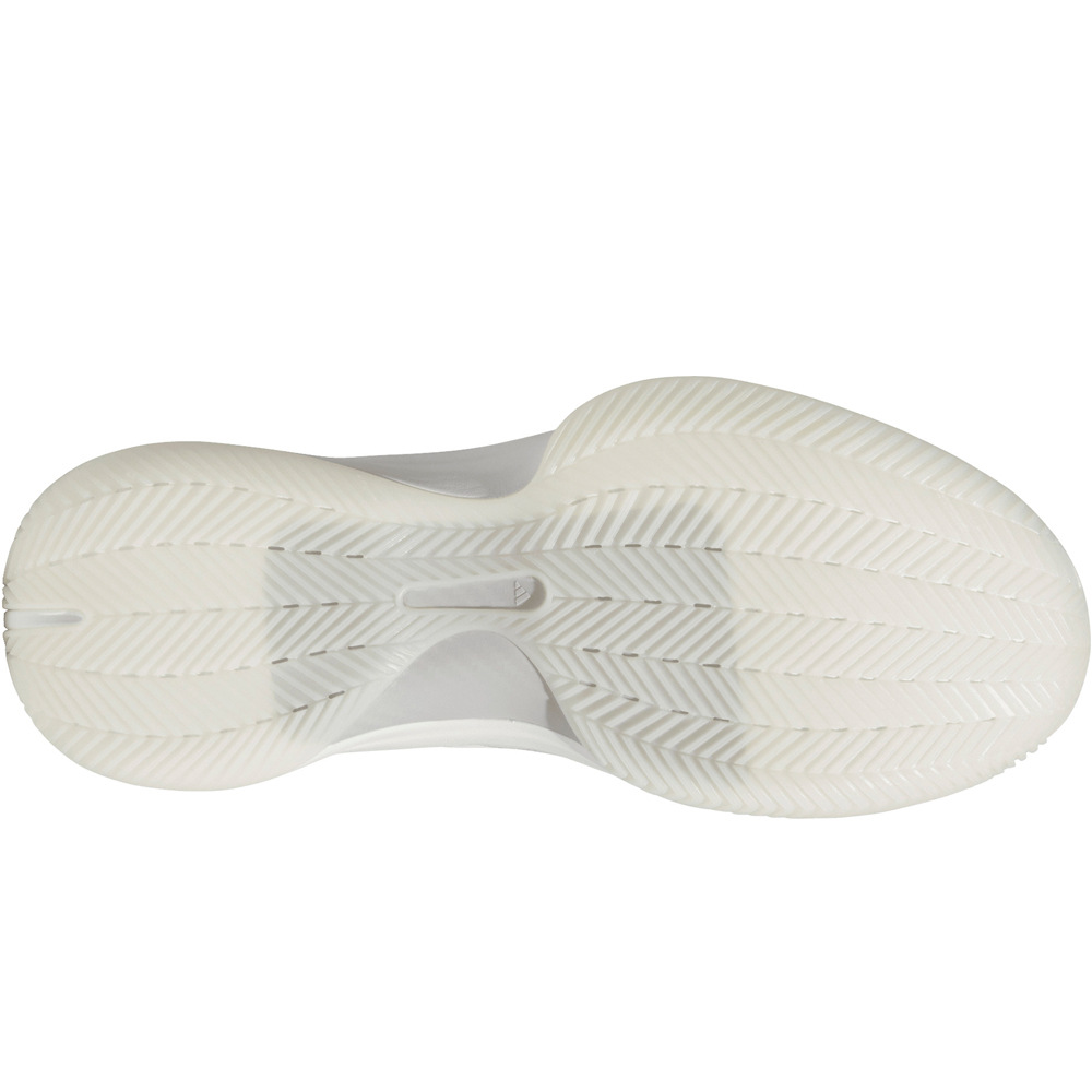adidas zapatilla baloncesto ADIZERO SELECT 2.0 LOW BLANCO vista superior