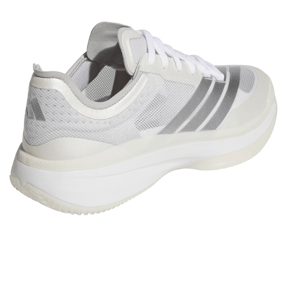 adidas zapatilla baloncesto ADIZERO SELECT 2.0 LOW BLANCO vista trasera