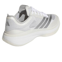 adidas zapatilla baloncesto ADIZERO SELECT 2.0 LOW BLANCO vista trasera