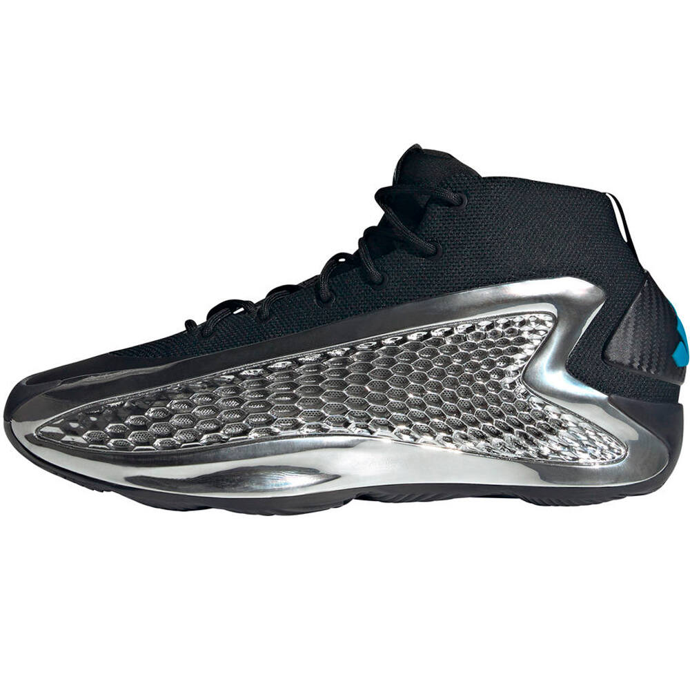 adidas zapatilla baloncesto ANTHONY EDWARDS 1 NEGRO puntera