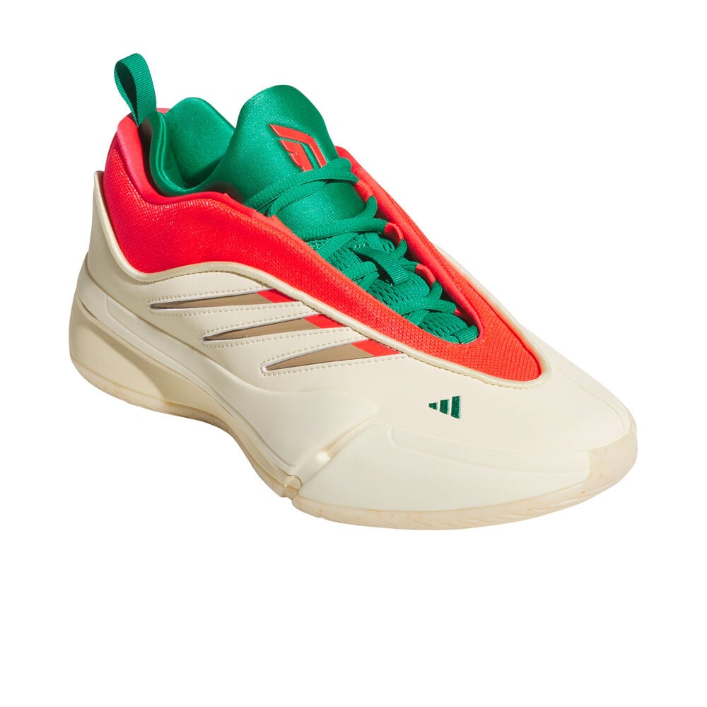 adidas zapatilla baloncesto DAME 9 NARANJA lateral interior