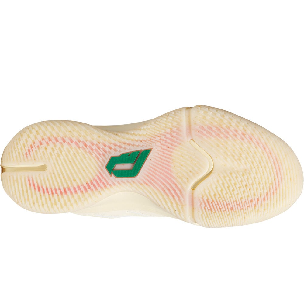 adidas zapatilla baloncesto DAME 9 NARANJA vista superior