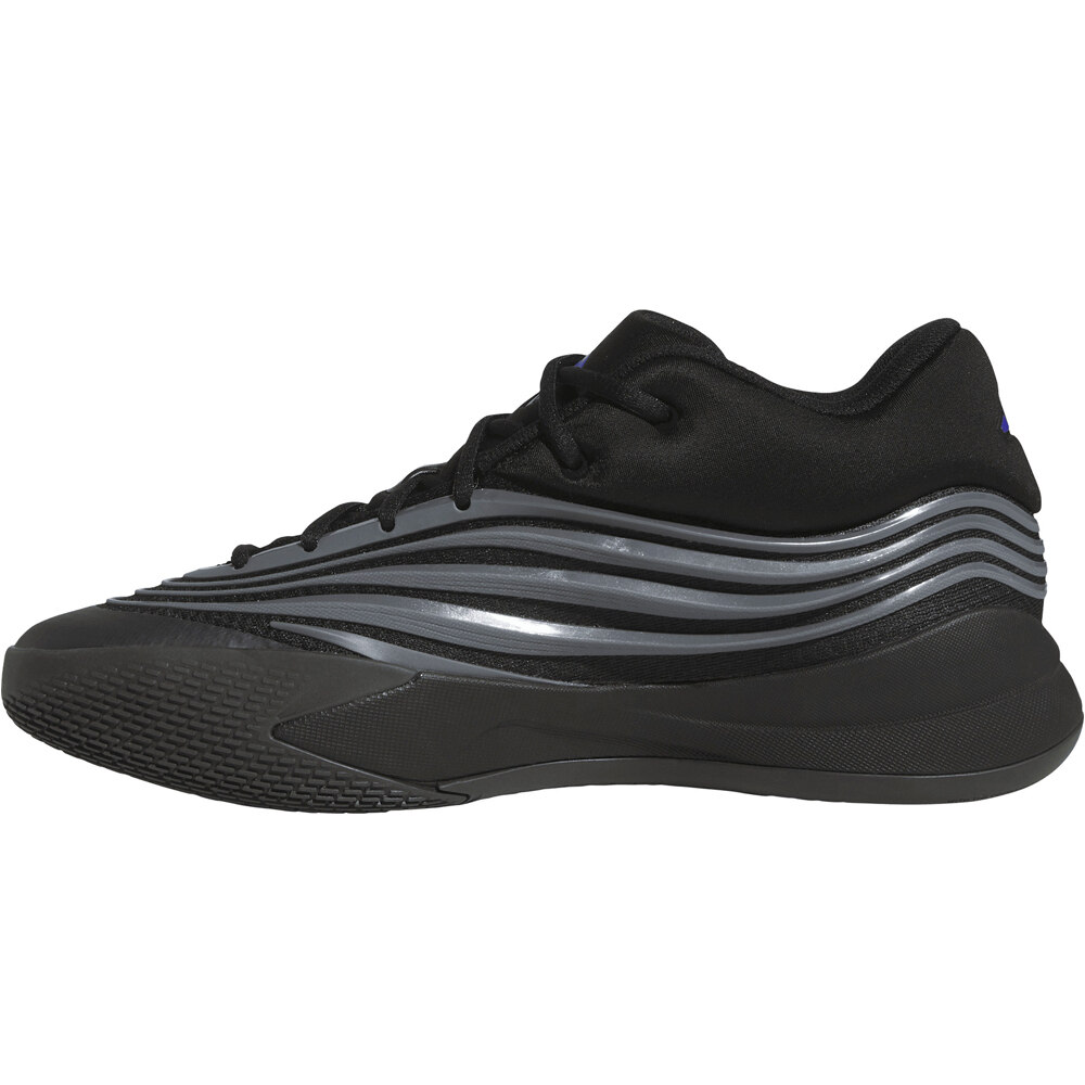 adidas zapatilla baloncesto DAME X NEGRO puntera