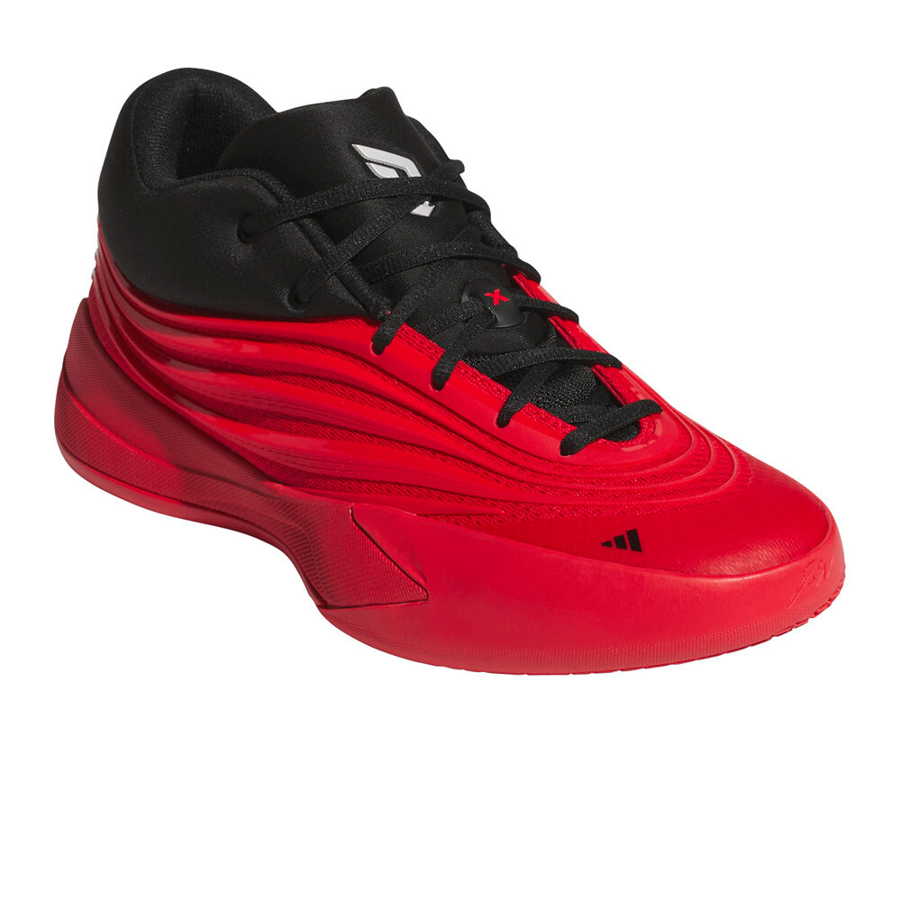 adidas zapatilla baloncesto DAME X RONE ROJO lateral interior