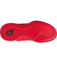 adidas zapatilla baloncesto DAME X RONE ROJO vista superior