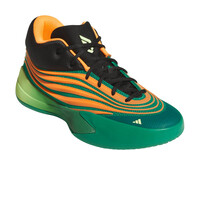 adidas zapatilla baloncesto DAME X VENA VERDE lateral interior