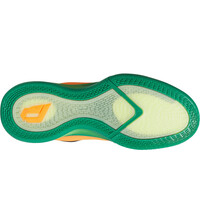 adidas zapatilla baloncesto DAME X VENA VERDE vista superior