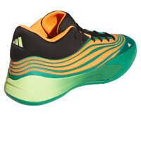 adidas zapatilla baloncesto DAME X VENA VERDE vista trasera