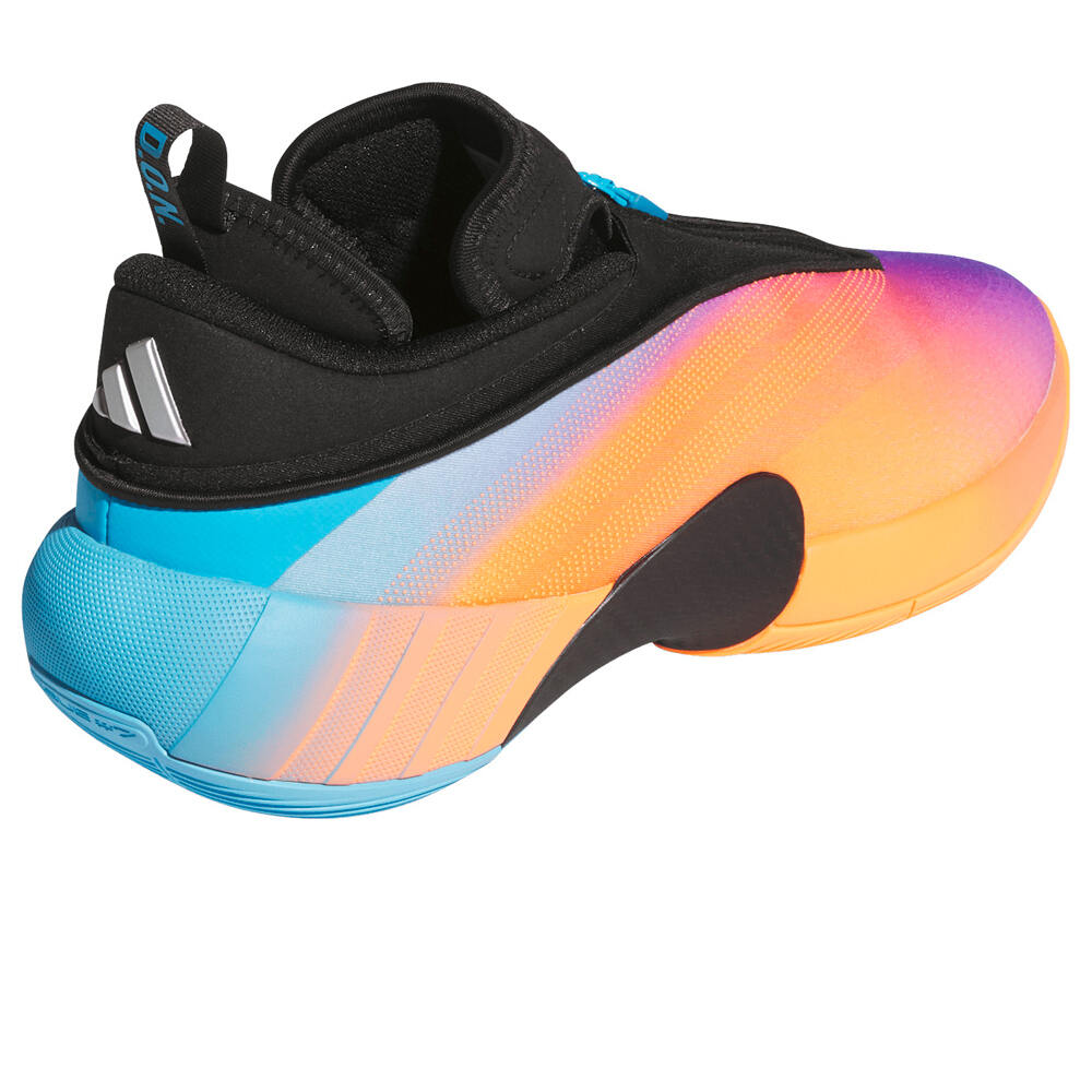 adidas zapatilla baloncesto D.O.N. ISSUE NARANJA vista trasera