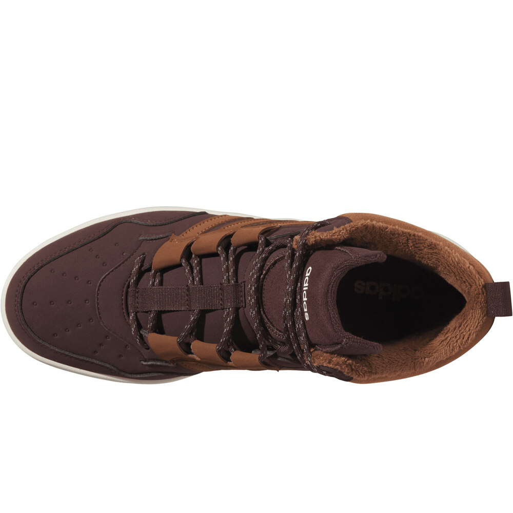adidas zapatilla baloncesto HOOPS 4.0 MID MARRON 05