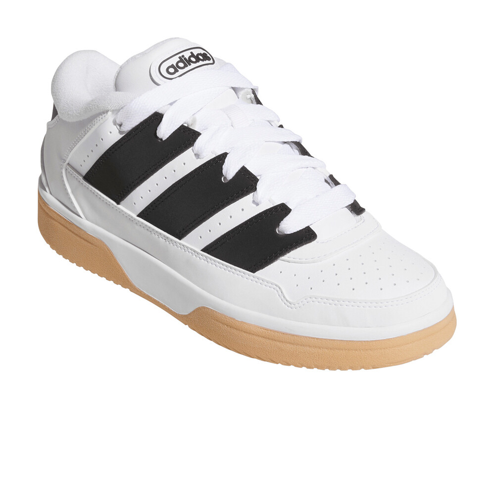 adidas zapatilla baloncesto TURNAROUND BLANCO lateral interior