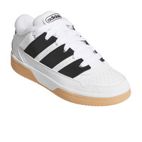 adidas zapatilla baloncesto TURNAROUND BLANCO lateral interior