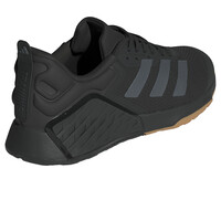 adidas zapatilla cross training hombre DROPSET 3 TRAINER NEGRO vista trasera