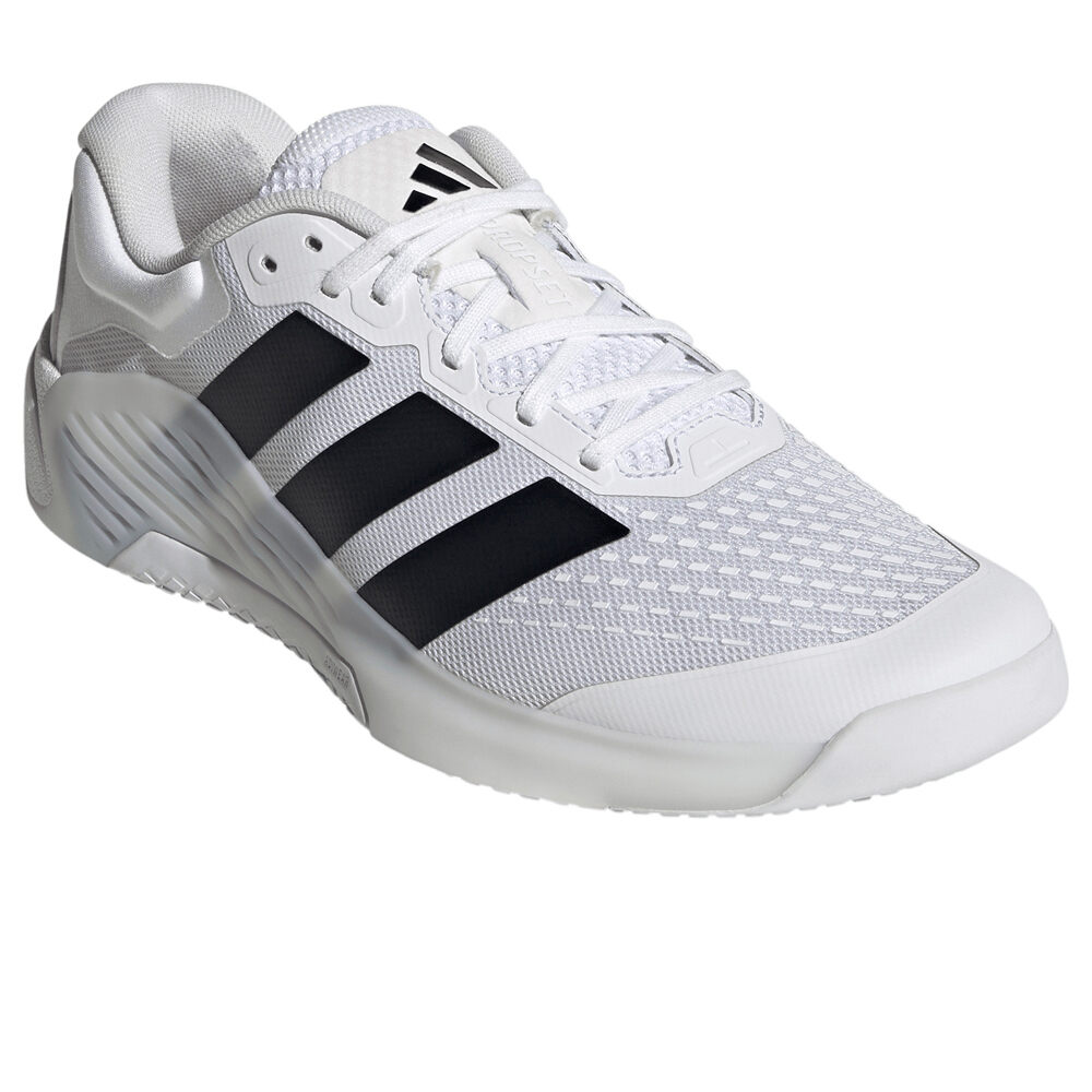 adidas zapatilla cross training hombre DROPSET 4 POWER BLANCO lateral interior