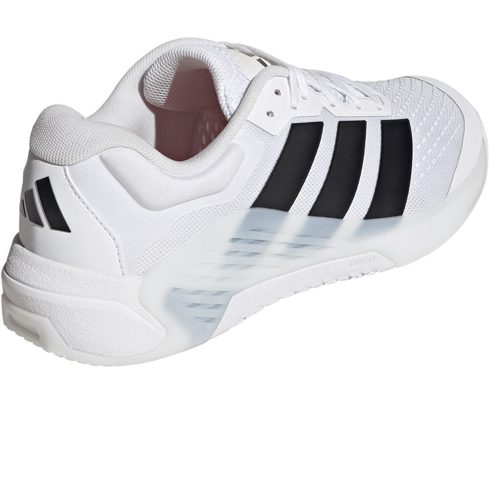 adidas zapatilla cross training hombre DROPSET 4 POWER BLANCO vista trasera