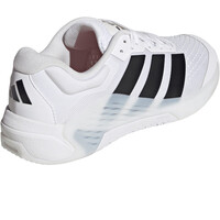 adidas zapatilla cross training hombre DROPSET 4 POWER BLANCO vista trasera
