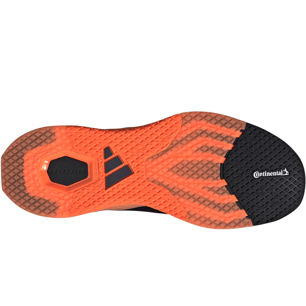 adidas zapatilla cross training hombre DROPSET 4 POWER TRAINER GRIS vista superior