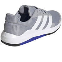 adidas zapatilla cross training hombre DROPSET BASE GRIS vista trasera