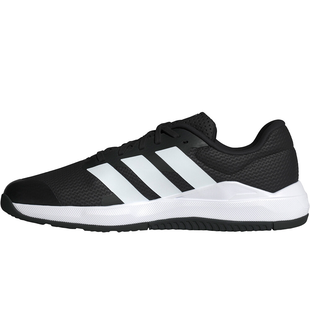 adidas zapatilla cross training hombre DROPSET BASE NEGRO puntera