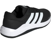 adidas zapatilla cross training hombre DROPSET BASE NEGRO vista trasera