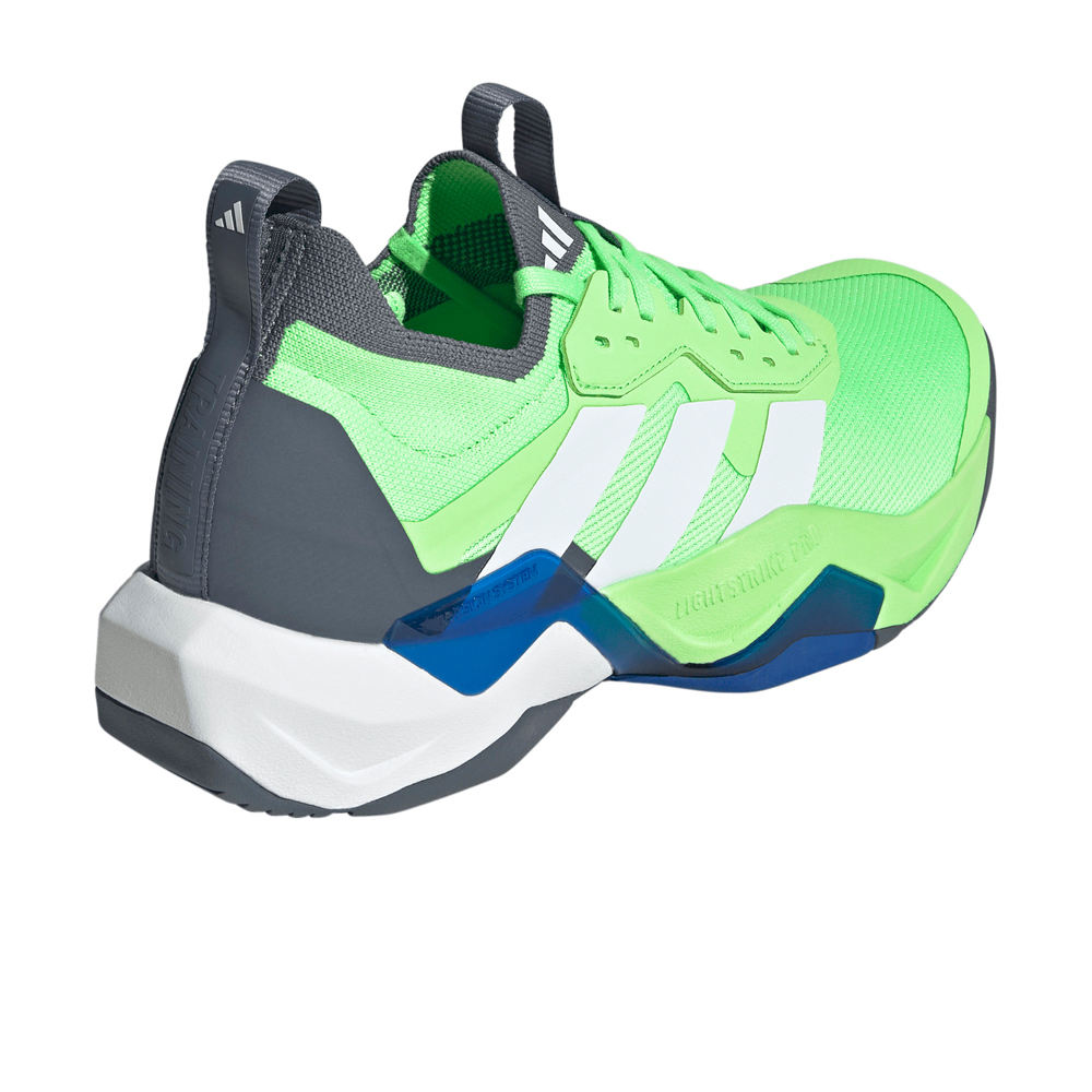 adidas zapatilla cross training hombre RAPIDMOVE ADV 2 TRAINER VERDE vista trasera