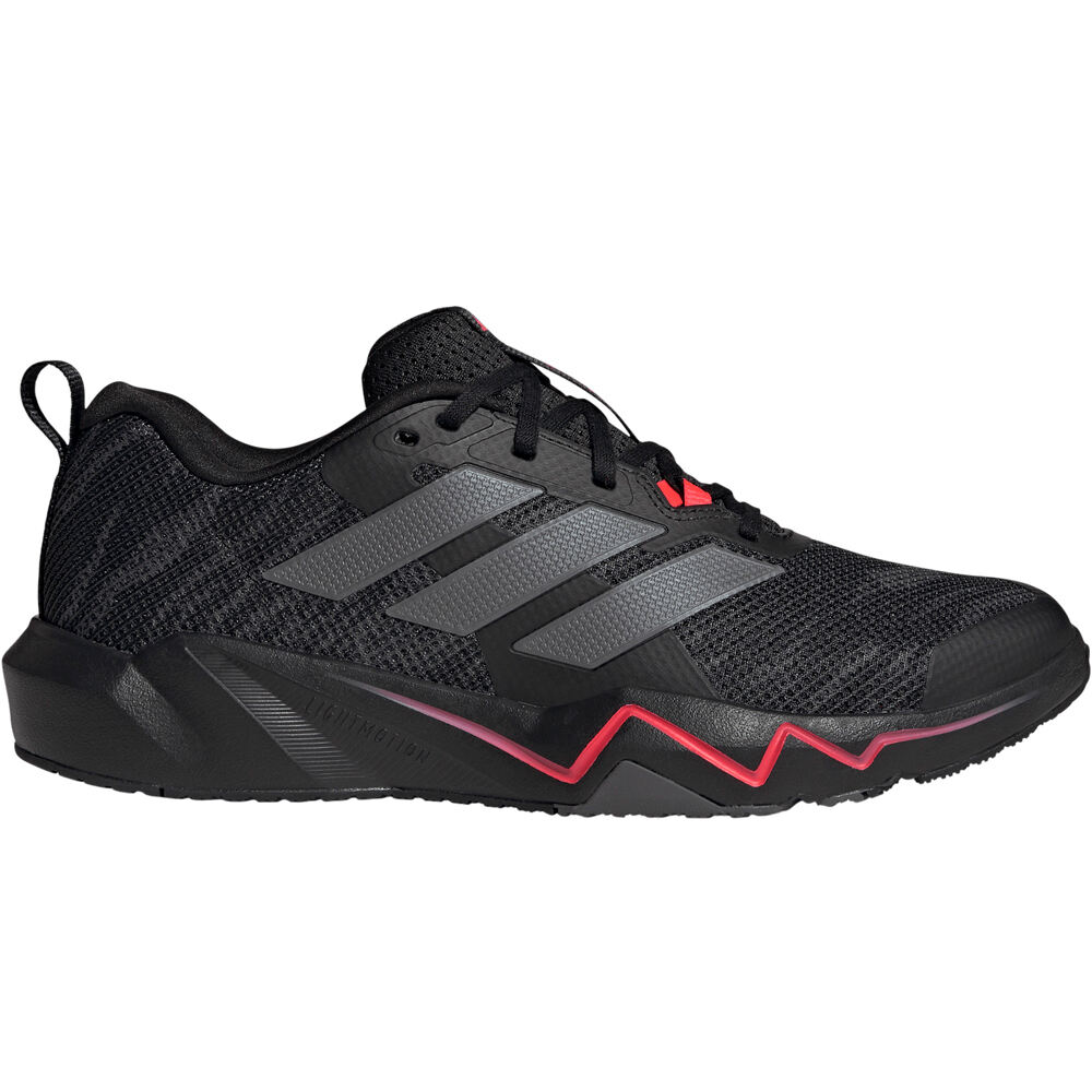 adidas zapatilla cross training hombre RAPIDMOVE GO NEGRO lateral exterior