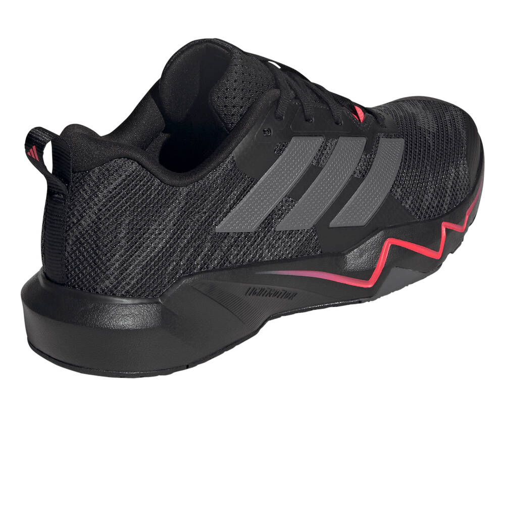 adidas zapatilla cross training hombre RAPIDMOVE GO NEGRO vista trasera